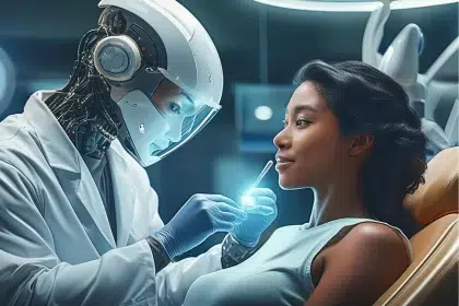 Inteligencia artificial en odontología - Imagen generado por Adobe Firefly